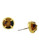 Vince Camuto Gold Plated Resin Stud Earring - Gold