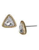 Sam Edelman Metal Glass Stud Earring - Crystal