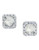 Cezanne Metal Crystal Stud Earring - Crystal