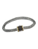 Effy Sterling Silver 18K Yellow Gold And Black Diamond Bracelet - Black
