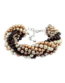 Effy Sterling Silver Dyed Freshwater Pearl Bracelet - Pearl