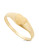 Fine Jewellery Children's 10kt Yellow Gold Ring - YELLOW - 4