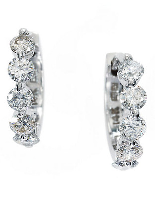 Effy 14k White Gold  Earrings - Diamond