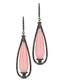 Ivanka Trump Toulouse Opal and Black Diamond Earrings - Opal