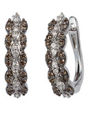 Le Vian Chocolate Diamonds  14K White Gold Diamond Earring - White Gold