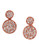 Effy 14K Rose Gold Diamond Earrings - Diamond
