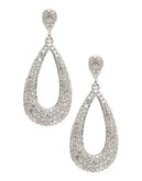Fine Jewellery 14K White Gold Diamond Drop Earrings - Diamond