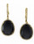 Effy 14k Yellow Gold Diamond and Onyx Earrings - Onyx