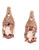 Effy 14K Rose Gold Diamond and Morganite Earrings - Pink