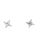 Effy 14K White Gold 0.25ct Diamond Earrings - Diamond