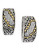 Effy 18k Yellow Gold and Silver Diamond Earrings - DIAMOND
