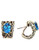 Effy Sterling Silver Blue Topaz Earrings - Topaz