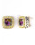 Effy 18K Yellow Gold and Sterling Silver And Multi Coloured Topaz Earrings - MULTI COLOURED