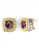 Effy 18K Yellow Gold and Sterling Silver And Multi Coloured Topaz Earrings - Multi Coloured