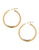 Fine Jewellery 14K Yellow Gold Polished Hoop Earrings - Yellow Gold