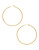 Fine Jewellery 14Kt Hoop Earring - GOLD