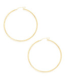 Fine Jewellery 14Kt Hoop Earring - Gold
