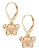 Fine Jewellery 14K Yellow Gold Butterfly Drop Earrings - YELLOW GOLD