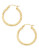 Fine Jewellery 14KT Gold Hoops - GOLD