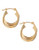 Fine Jewellery 14K Yellow Gold Triple Hoop Earrings - Yellow Gold