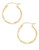 Fine Jewellery 14Kt Yellow Gold 2x20mm Polished Hollow Twist Tube Hoops - Yellow