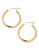 Fine Jewellery 14K Yellow Gold Tube Hoop Earring - YELLOW GOLD