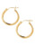 Fine Jewellery 14K Yellow Gold Tube Hoop Earring - Yellow Gold