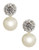 Fine Jewellery 14K Yellow Gold Crystal Ball Drop Earrings - Gold/Crystal