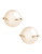 Fine Jewellery 10K Yellow Gold 10mm Pearl Clamp Earrings - PEARL