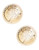 Fine Jewellery 14K Yellow Gold Dome Earrings - Yellow Gold