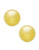 Fine Jewellery 18Kt 5mm Gold 5mm Polished Ball Post Earrings - Yellow Gold