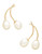 Fine Jewellery 10K Yellow Gold And Freshwater Pearl Earrings - Pearl
