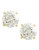 Fine Jewellery 14K Yellow Gold Cubic Zirconia Earrings - CUBIC ZIRCONIA
