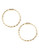 Fine Jewellery 14K Yellow Gold Twist Endless Hoop - Yellow Gold