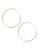 Fine Jewellery 14K White Gold Endless Hoops - WHITE GOLD