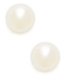 Fine Jewellery Children's 14kt White Gold Earrings - White Gold