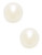 Fine Jewellery Children's 14kt White Gold Earrings - White Gold