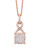 Le Vian Vanilla Diamonds  14K Rose Gold Diamond Necklace - Rose Gold