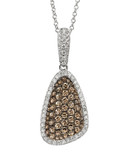 Le Vian Chocolate Diamonds  14K White Gold Diamond Necklace - White Gold