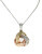Effy 14K Tri Colour Gold Diamond Knot Pendant - TRI COLOUR GOLD