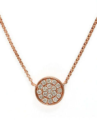 Effy 14K Rose Gold 0.28ct Diamond Necklace - Diamond