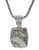 Effy Sterling Silver and 18K Yellow Gold Diamond Pendant - Silver