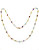 Effy 14 Kt Yellow Gold Multi Colour Station Necklace - MULTI SEMI PRECIOUS STONE MIX