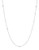 Fine Jewellery Silver Link Necklace - Pearl