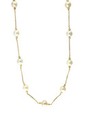 Effy 14K Yellow Gold Pearl Station Necklace - Pearl