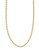 "Fine Jewellery 14Kt Yellow Gold 18"" 3-3.2Mm Hollow Glitter Rope Chain With Lobster Clasp Closure. - Yellow Gold"