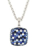 Effy Sterling Silver Multi Sapphire Pendant - Sapphire