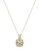 Town & Country 10K Yellow Gold Pave Pendant Necklace - Gold