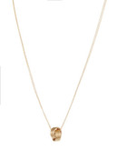 Fine Jewellery 14K 2 Strand Small Loveknot Slide Necklace - YELLOW GOLD