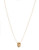 Fine Jewellery 14K 2 Strand Small Loveknot Slide Necklace - YELLOW GOLD